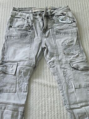 Evolution In Design Light Gray Jeans